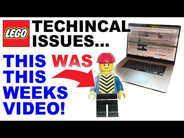 This was meant to be this week's video! - Upscaled Lego Workman