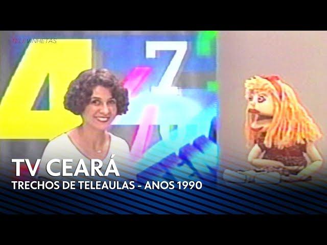 Pedaços de algumas teleaulas da TV Ceará (anos 1990)