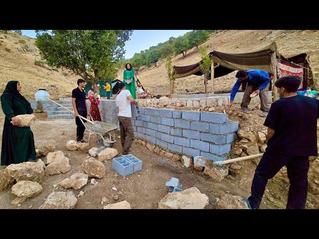 "Amir and Family Build a Beautiful Platform on Their Farm + Mahin's Delicious Cupcakes!"