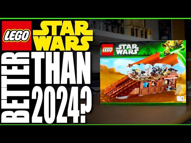 Is It BETTER Than The UCS One??? (Lego 75020 Star Wars Jabba's Sail Barge Review)