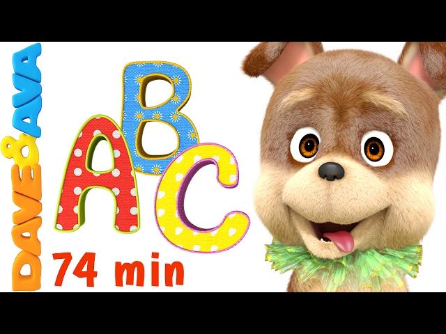  Learn ABCs, Colors, Numbers and More! | Preschool Songs Collection from Dave and Ava 