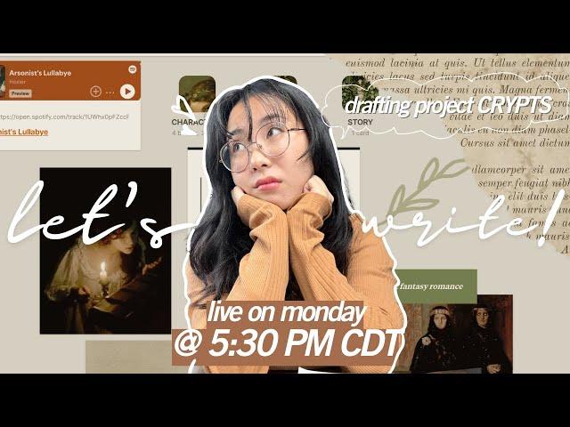  chill autumn writing sprints // writing livestream