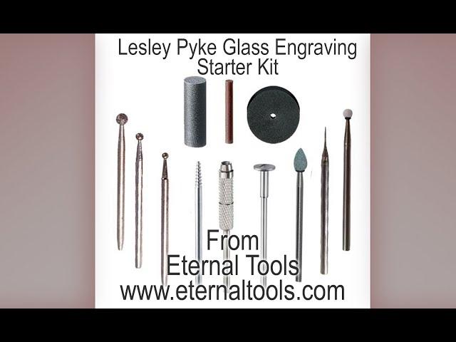 Lesley Pyke Glass Engraving Starter Kit