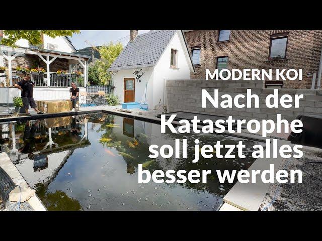 Marcs nagelneuer 40.000 l Genesisteich | Modern Koi Blog #6895