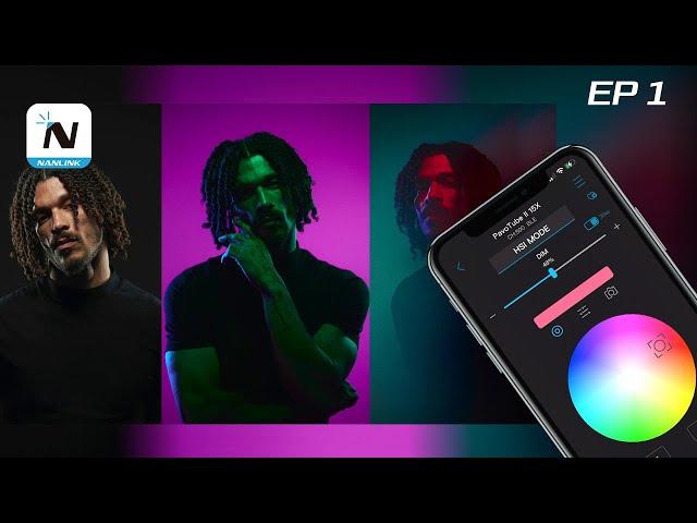 Cinematic Portrait Tutorial EP1 with Nanlink & Nanlite | Eivind Hansen
