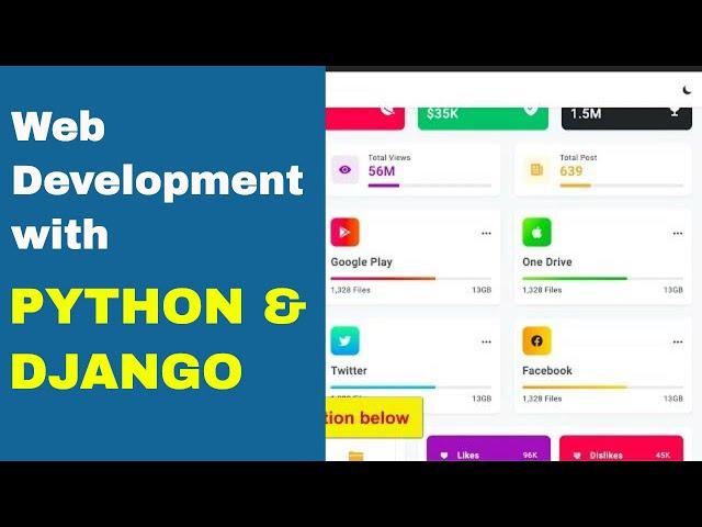 Python3 Django full course from beginner to mastery | web development with django tutorial course