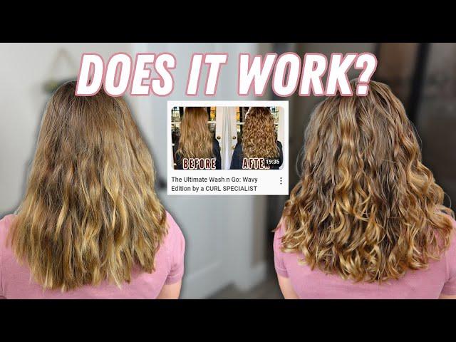 TESTING The Ultimate Wash n Go: Wavy Edition by a CURL SPECIALIST