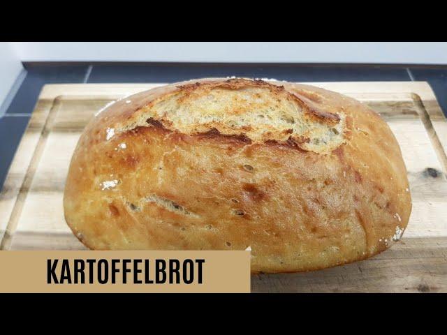 Kartoffelbrot Rezept | fluffiges Brot selber machen | Kartoffelbrot mit gekochten Kartoffeln