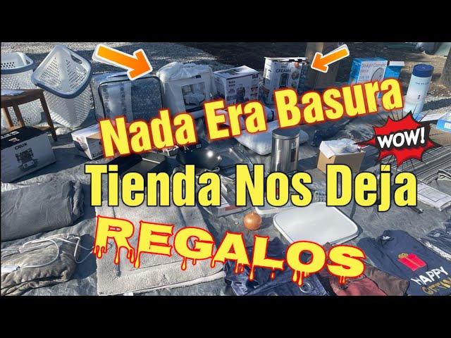 ️WOWNADA ERA BASÙRA Tienda Nos deja Todo estos REGALOS/Dumpster Diving/lo Que tiran en usa