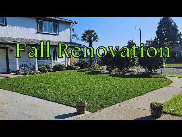 When To Start A Fall Lawn Renovation