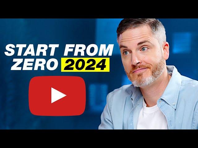 How To START a YouTube Channel In 2024: Beginners Guide to Growing from ZERO Subscribers