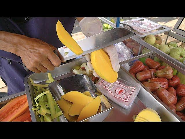 10 FRUITS CUTTING - STREET FOOD