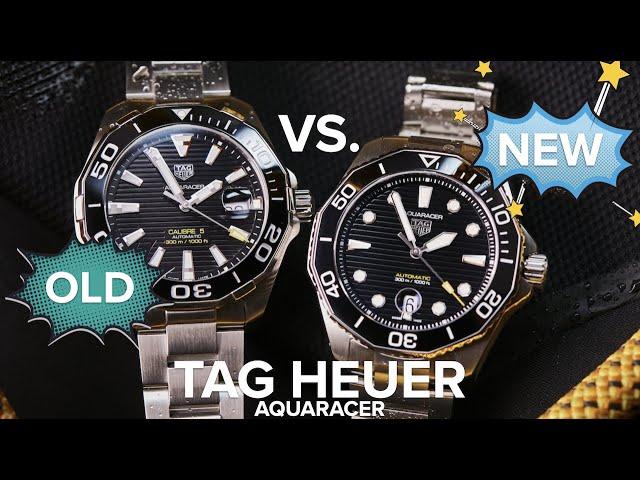 14 differences between the old and new TAG Heuer Aquaracer collection