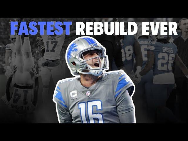 How The Detroit Lions Completed The FASTEST Rebuild In NFL History