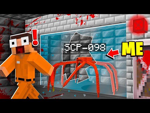 MORPHING INTO SCP-098 IN MINECRAFT!