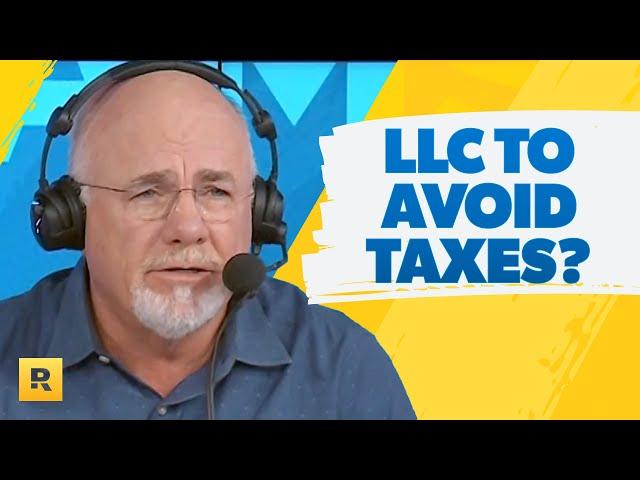 Get An LLC To Avoid Paying High Taxes?