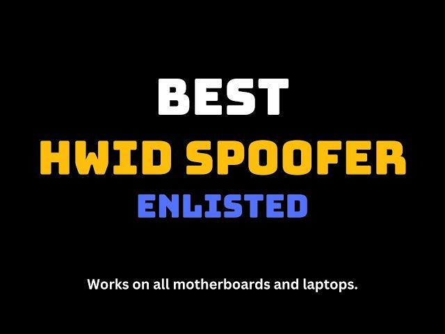 Enlisted HWID Spoofer - How to get unbanned - Fix HWID Ban