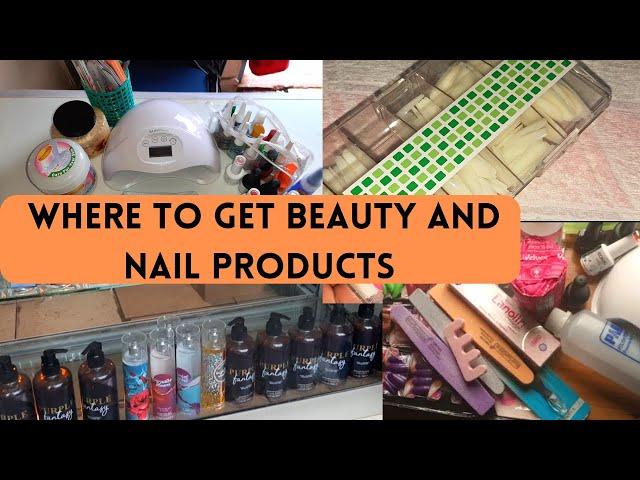 Where to get NAILS and Beauty Products at affordable prices/Dubois nairobi/perida centre