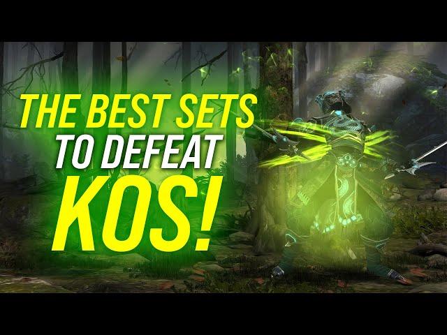 The Best Sets VS KOS On Hard Mode!  Shadow Fight 3