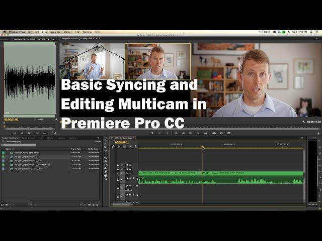 Basic Multi Camera Syncing and Editing in Premiere Pro CC