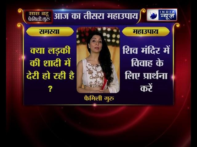 Saas Bahu Family guru with Jai Madan on India News (18th September 2017)