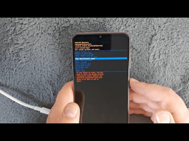 Samsung Galaxy M13 Hard reset/Pattern unlock