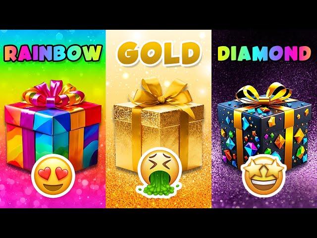 Choose Your Gift!      Diamond, Gold or Rainbow ⭐️ Monkey Quiz