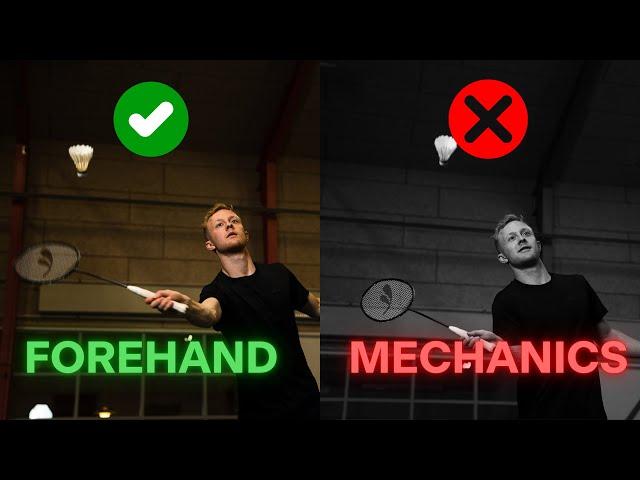 How To IMPROVE The Forehand in Badminton