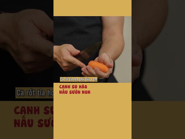 Canh su hào nấu sườn non| Cùng Cháu Vào Bếp