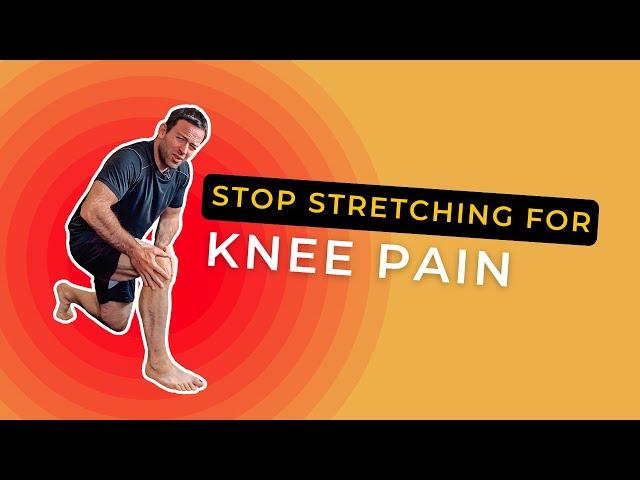 Knee Pain? Stop Stretching! Try these 3 Simple Knee Exercises Instead