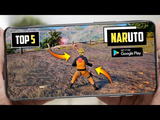 Top 5 Best Naruto Games For Android | High Graphics (Online/Offline)