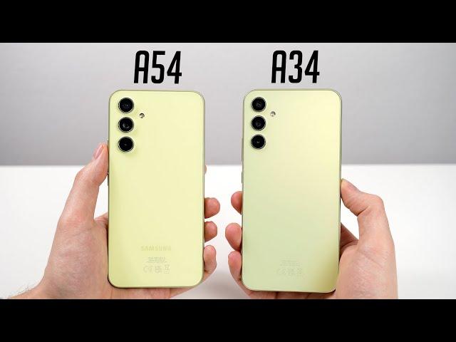 Samsung Galaxy A54 vs. A34 - Vergleich (Deutsch) | SwagTab