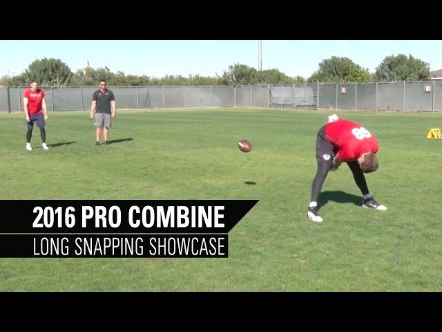 Long Snapping Showcase | 2016 Kohl's Pro Football Combine