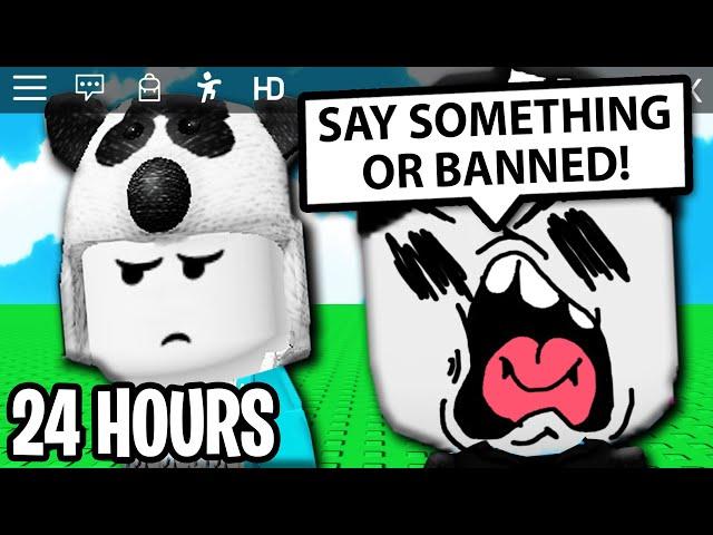 IGNORING ROBLOX FOR 24 HOURS!