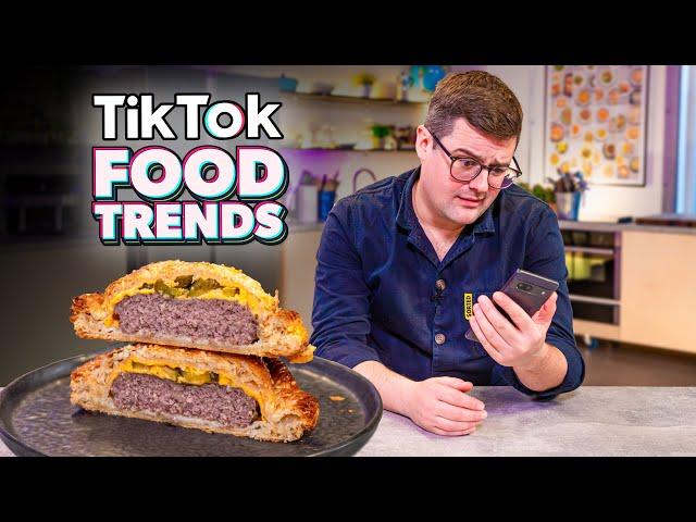 "CHEESEBURGER PIE?" Chef Tests and Reviews TikTok Food Trends