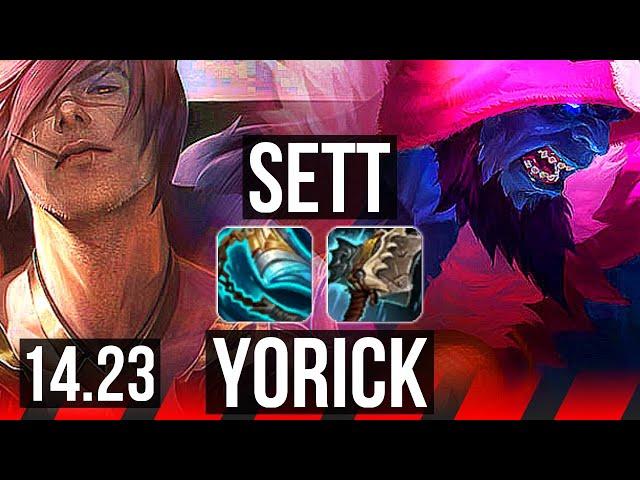 SETT vs YORICK (TOP) | 7/2/8 | KR Master | 14.23