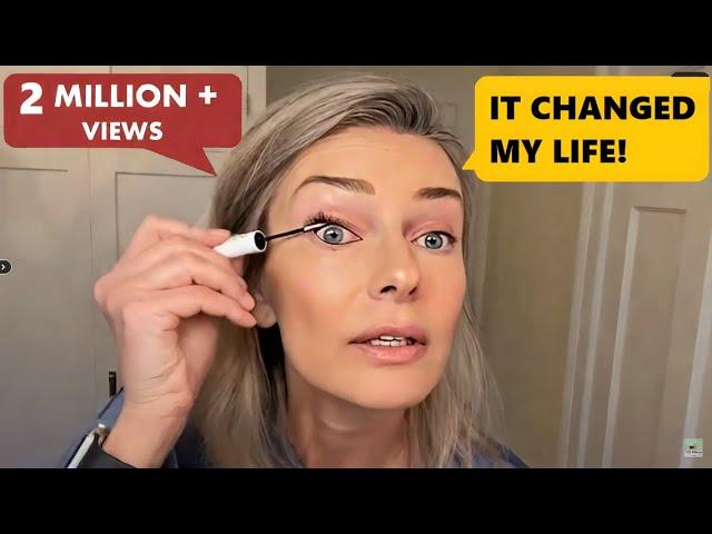 It Changed My Life & It's Not Mascara - Supermodel Paulina Porizkova | False Eyelashes vs Mascara