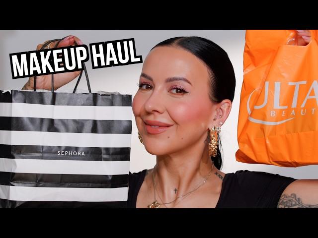 Sephora & Ulta Makeup Haul & Try on!