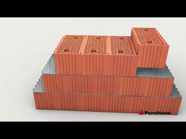 10 преимуществ керамических блоков Porotherm от Wienerberger