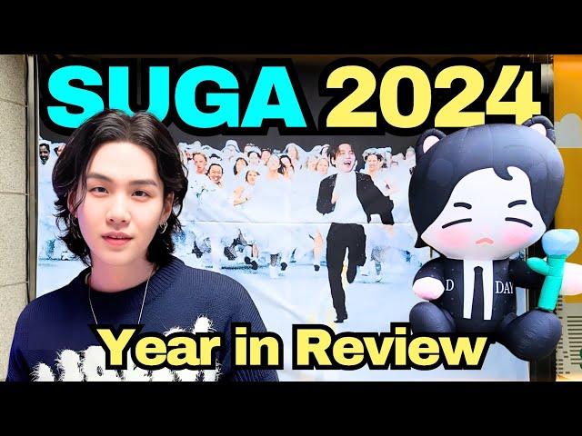 BTS SUGA 2024 Year in Review  All the Yoongi Events I went to in Seoul