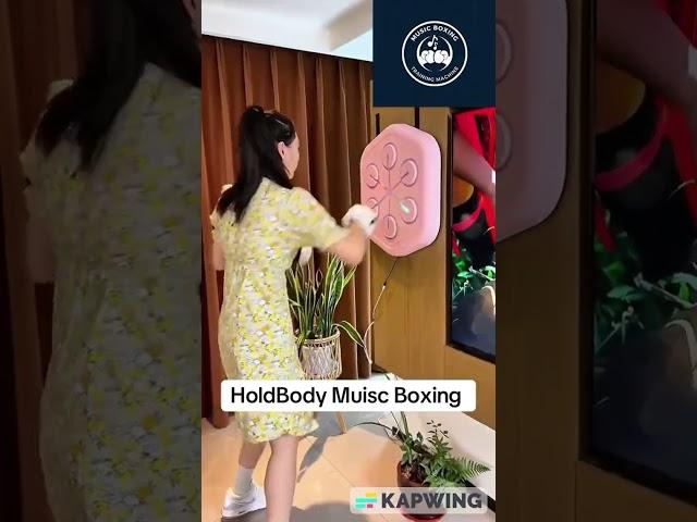 "Unleash Your Inner Champ with the Elite Music Boxing Training Machine!  Order Now!"