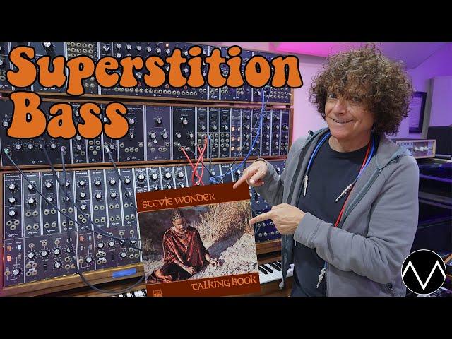 Stevie Wonder’s REAL Superstition Bass | Minimoog vs Moog IIIc