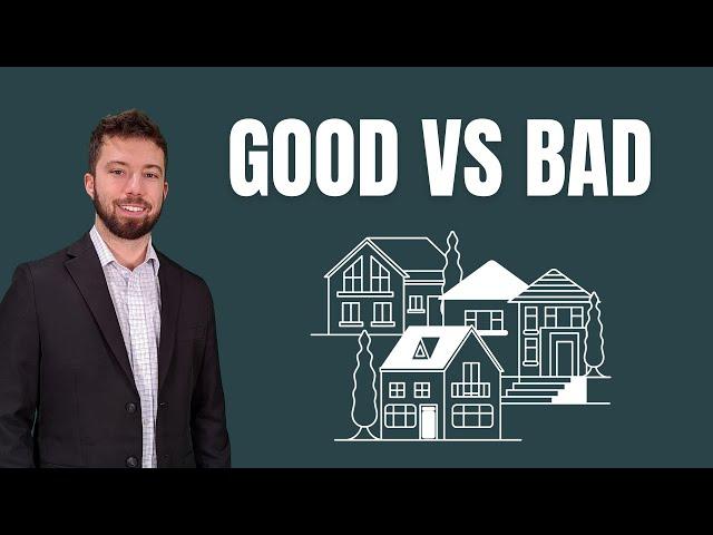 Investing in Good Areas vs Bad: Learn Your Market