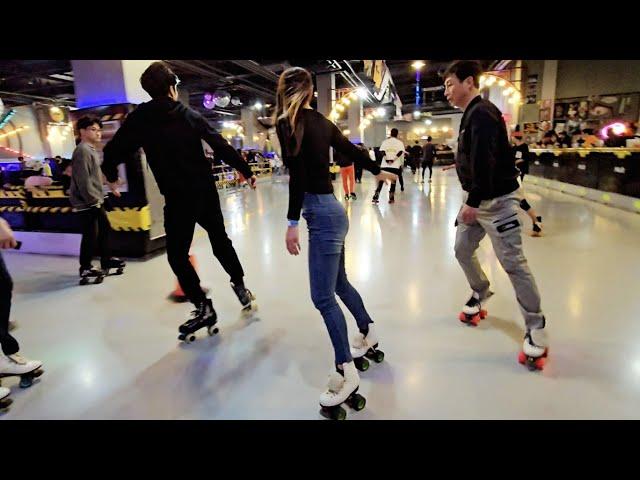 볼거리많은 일요일~국제롤러장!!! #exercise #woman #음악 #롤러스케이트 #rollerskating #7080 #galaxys23ultra