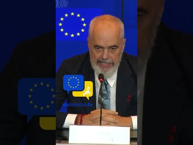 Old habits die hard! Albanian Edi Rama #eudebates #Albania #corruption #EdiRama #Tirana #habits