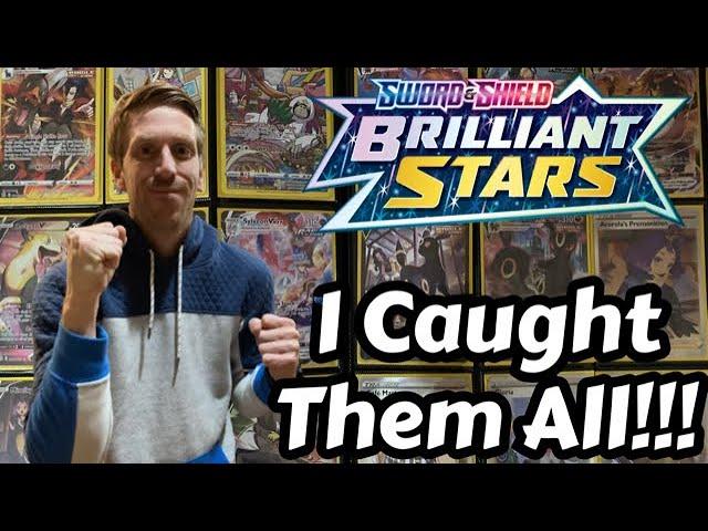 Pokemon Brilliant Stars Master Set!!! - Did I Finally Catch Them All???