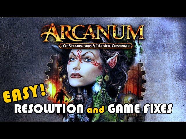 Arcanum: EASIEST Widescreen, Resolution, and Bug Fixes for Windows 10 and Windows 11!