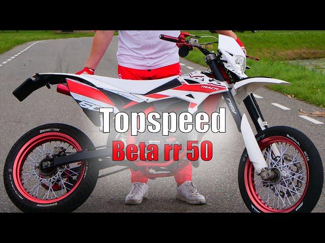 BETA RR 50 TOPSPEED | Stage 6 MK2 | 19mm Polini Carb | Voca Racing Exhaust | Beta rr 50 Motard Track