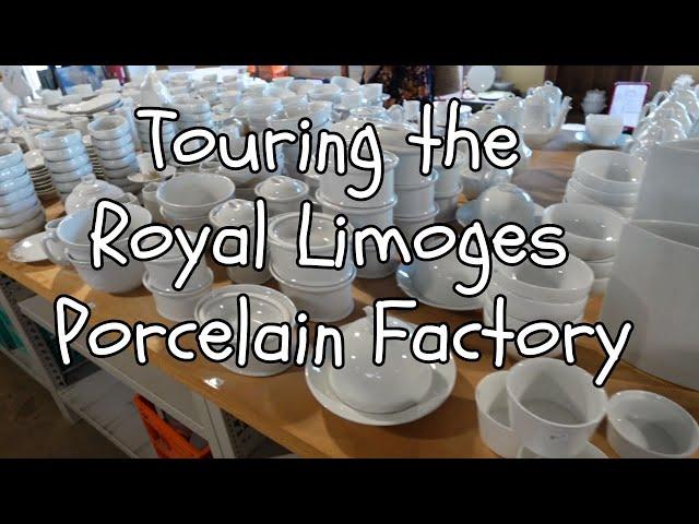 Touring the Royal Limoges Porcelain Factory - The oldest porcelain maker in Limoges, France.