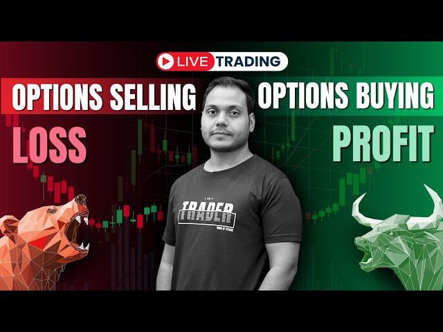 Live Trading Options Buying and Selling Scalping | English Subtitle